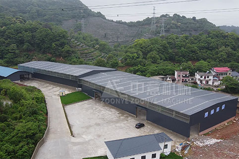 江西九江建筑裝修垃圾資源化利用項目現(xiàn)場